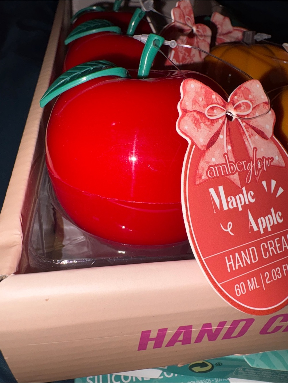 Amberglow Maple & Apple Hand Cream - Red Apple - 🍎 Scent 2.03 oz